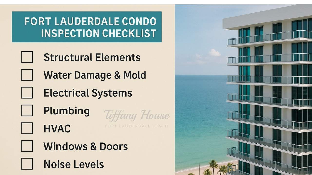 Fort Lauderdale condo inspection checklist