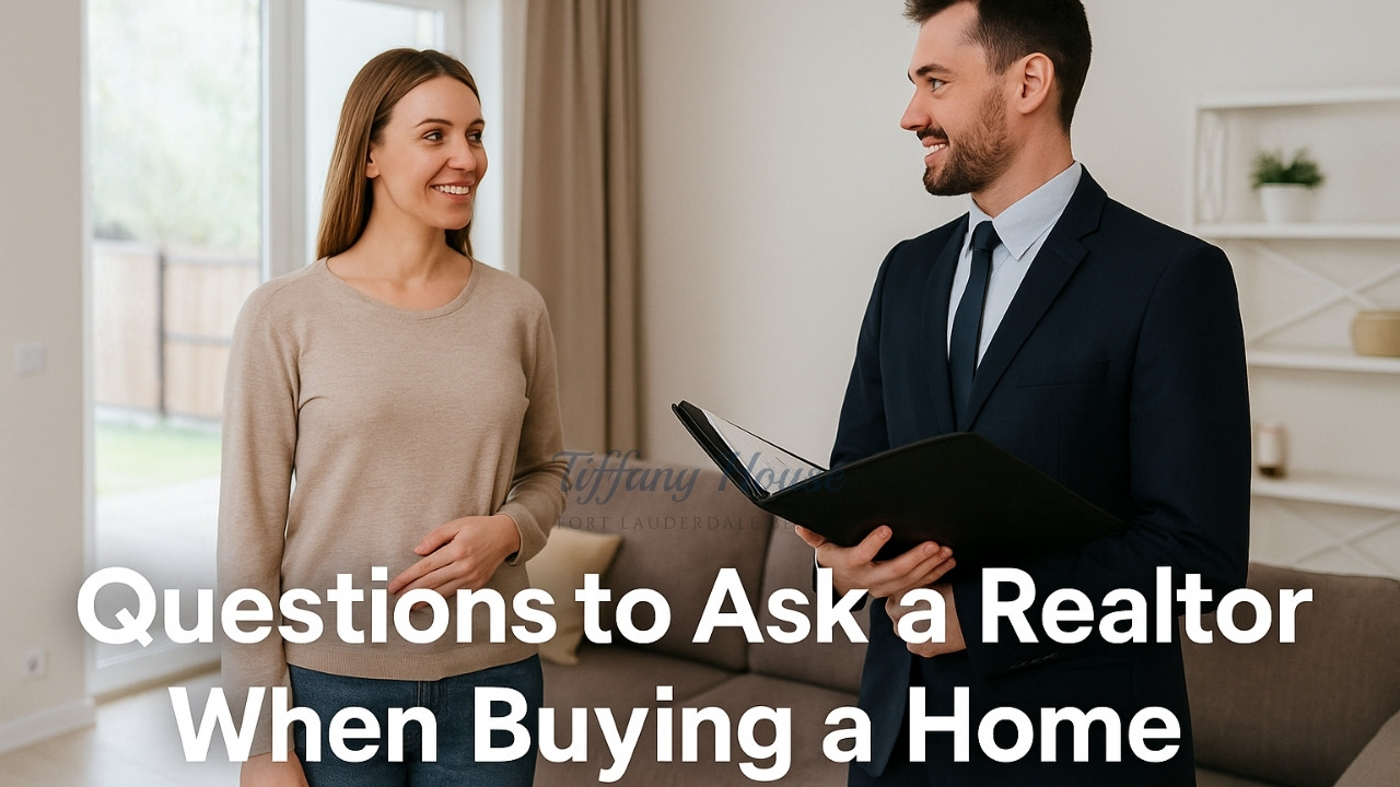 Questions to ask a realtor when buying a home
