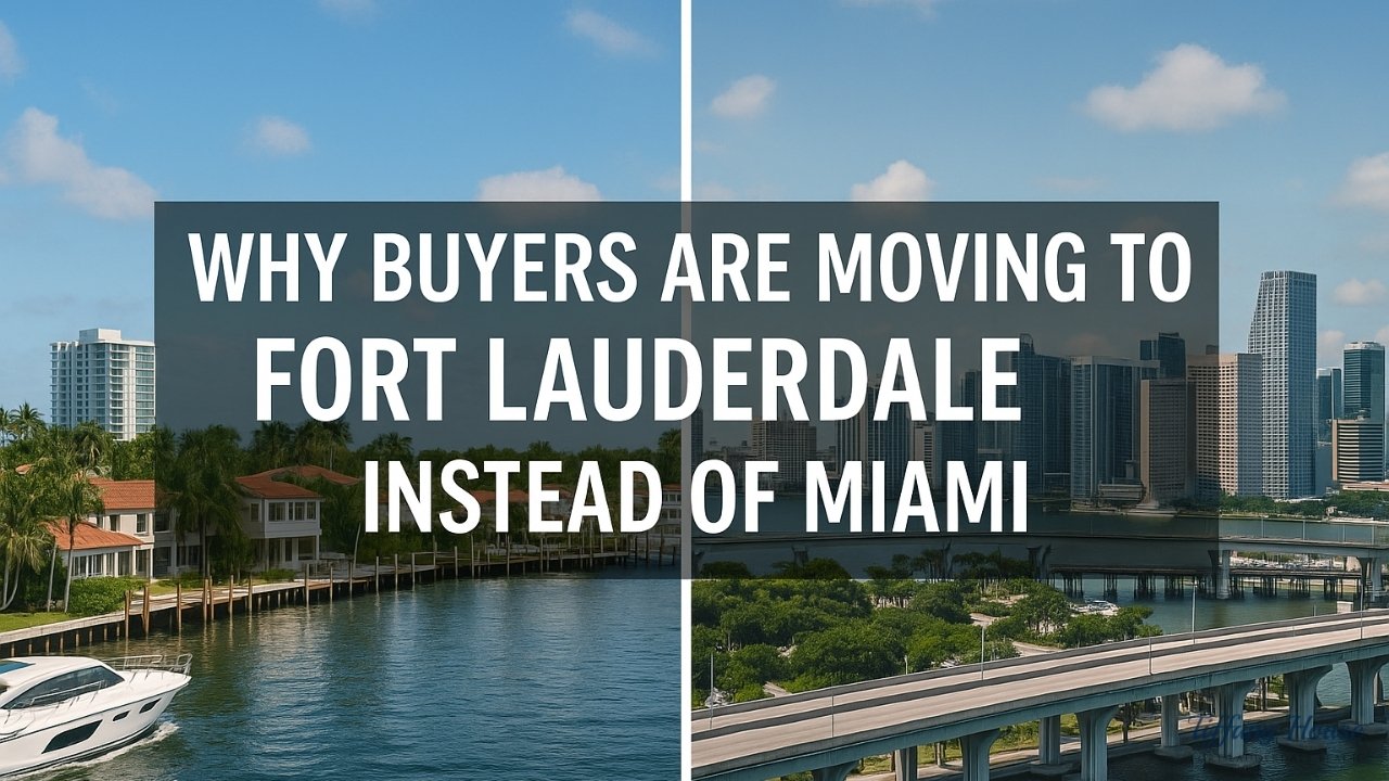 Why Buyers Are Moving to Fort Lauderdale Instead of Miami