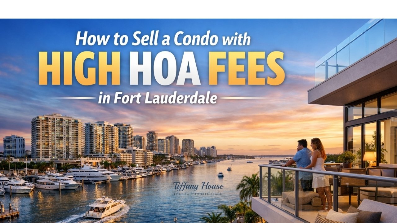 Sell condo with high HOA fees Fort Lauderdale
