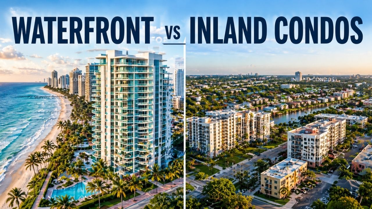 Waterfront vs Inland Condos in Fort Lauderdale